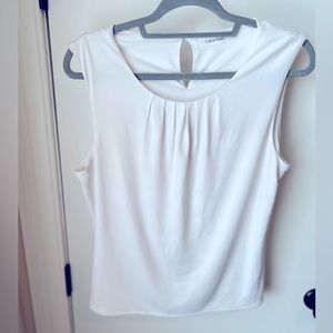 White Calvin Klein Top